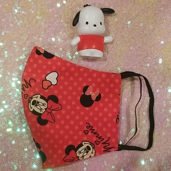 💖SALE💖 Minnie Mouse Reversible Soft Mask - Picture 6 of 7
